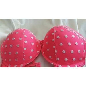 Woman Owned ~ Polka dot push up bra